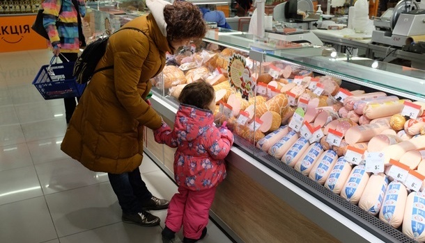 Украинцы меньше всех в Европе тратят на продукты 