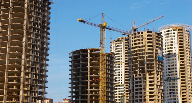 Объемы строительных работ в Украине растут хорошими темпами