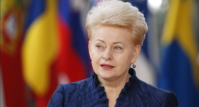 Грибаускайте: Литва продолжит свою поддержку украинского народа