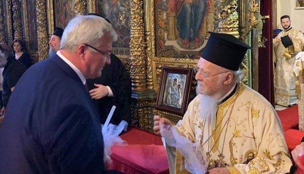 Впервые послание патриарха Варфоломея прозвучало на украинском языке