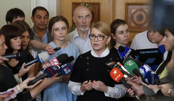 Тимошенко заявила, что Украина готова начать переговоры с Россией с «чистого листа»