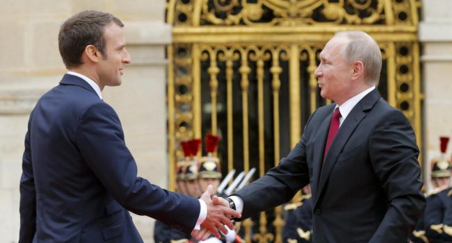 «Нужно решать вопросы»: Макрон напомнил Путину об Украине