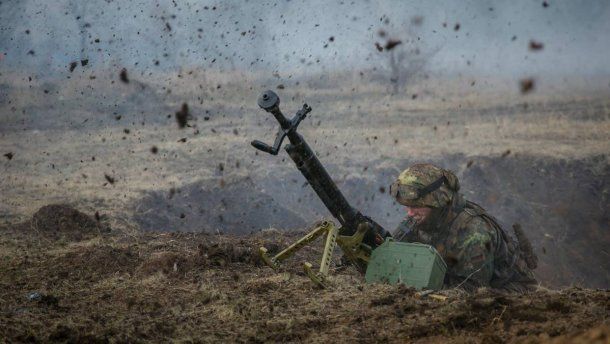 Российские оккупанты обстреляли КПВВ «Марьинка» в зоне проведения ООС