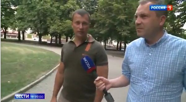 «Я не укроп!»: брат-боевик главы Донецкой ОГА угодил в скандал на ТВ Путина