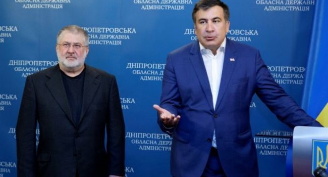 Саакашвили отрицает тесное взаимодействие с Коломойским
