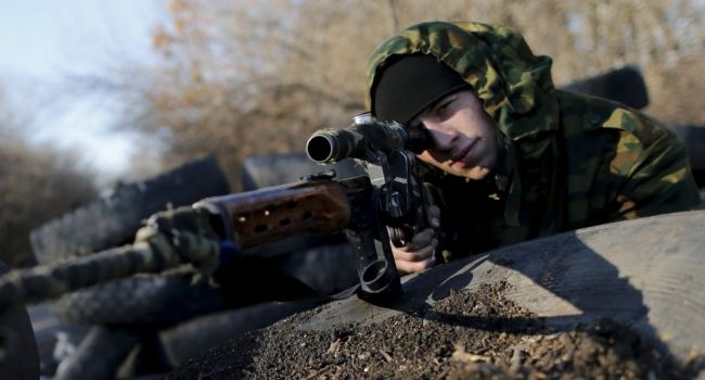 Российский снайпер на Донбассе убил двух украинских военных – пресс-служба ООС