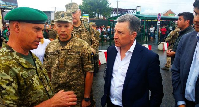 Спецпредставитель США по Украине Волкер посетил зону ООС