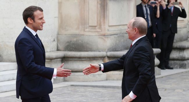 Путин срочно засобирался во Францию к Макрону