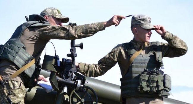 Проведены масштабные боевые учения на Донбассе