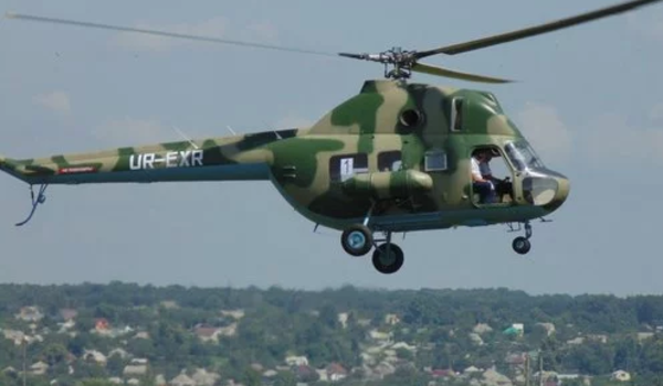 ЧП во Львовской области: на аэродроме потерпел крушение военный вертолет «Ми-2»