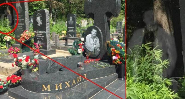 В сети показали фото с могилы Михаила Круга, на котором был запечатлен его дух 