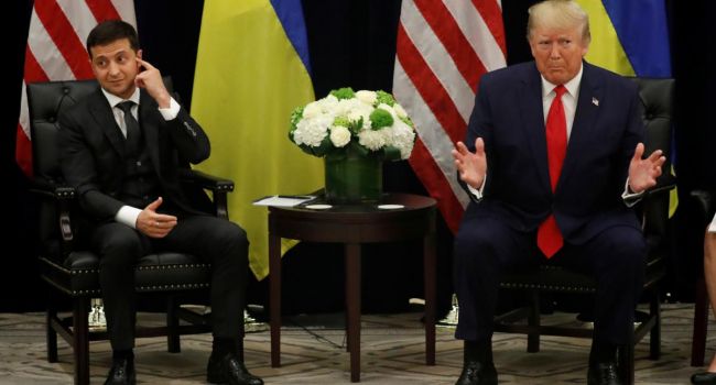 Березовец: во время брифинга президентов США и Украины Зеленский попытался представить новый КВН-стиль международной политики