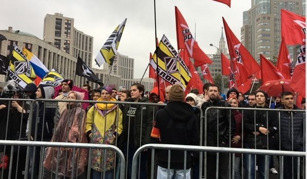 Москвичи опять вышли на акции протеста: в этот раз все согласовали с властями