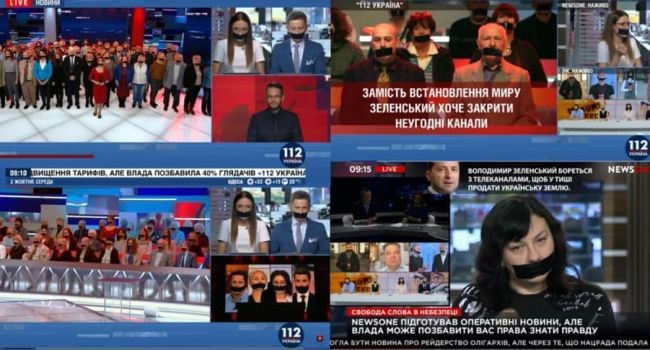 Политолог: заклеивать роты людям, которые за 150 грн сидят в студии и изображают массовку – это совсем за гранью приличия