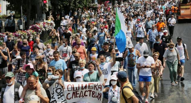 Морозов: Начавшиеся протесты вряд ли приведут к появлению «Дальневосточной народной республики»