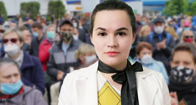 «Заявление уже готовится»: Тихановская объявит себя президентом Беларуси