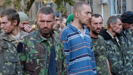 Военнопленные на Донбассе еще не освобождены