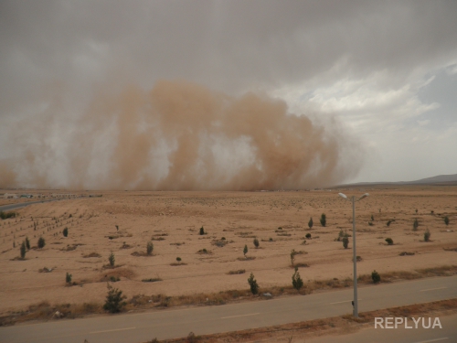 В Израиле пронеслась пылевая буря, равной которой не было пять лет