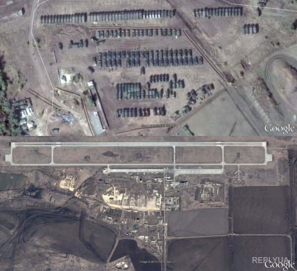 Снимки Google со спутника доказывают присутствие российских войск на украинской границе