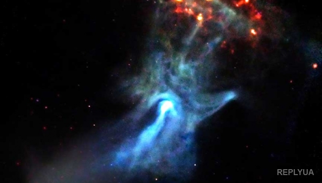 НАСА сфотографировала «Божью руку»