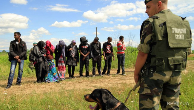 В Западной Украине задержаны нелегальные мигранты