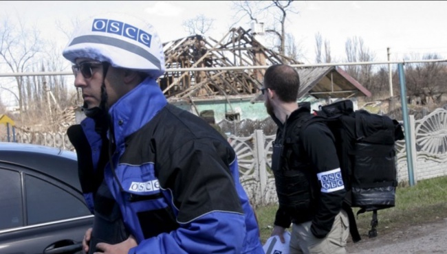 В ОБСЕ рассказали об обстреле миссии на Донбассе