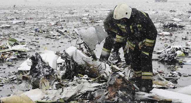 В России «воссоздали» картину авиакатастрофы в Ростове-на-Дону