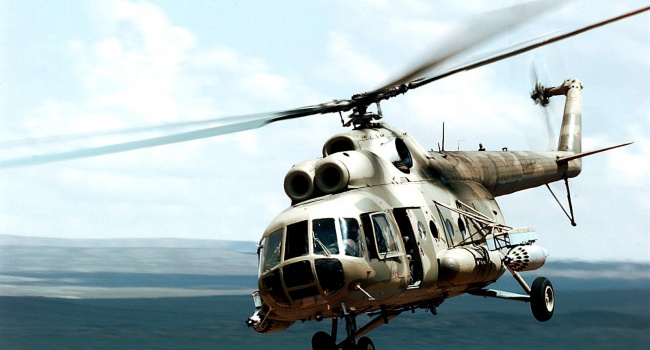 Российский вертолет проник на территорию Украины