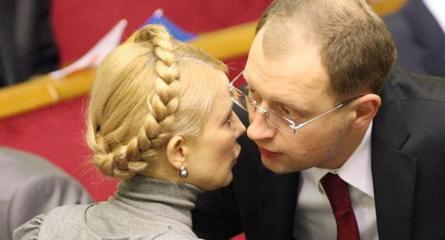 Тимошенко: Яценюк – невежда и пофигист
