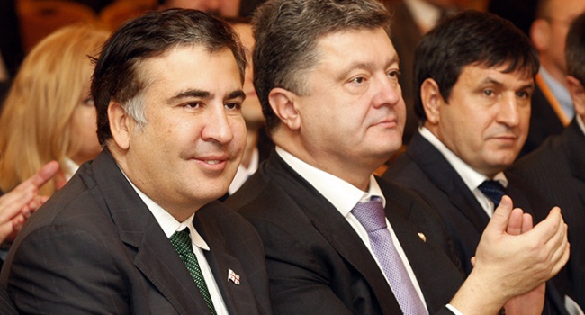 Саакашвили решил обсудить с Порошенко «наболевшие вопросы»