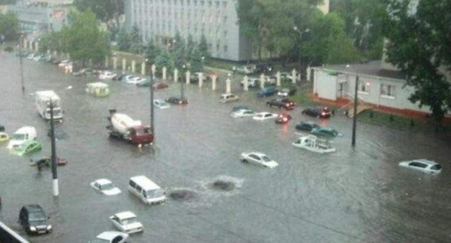 Одессу снова затопило – фото