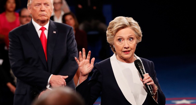 Дебаты в США: Клинтон и Трамп снова не обменялись рукопожатием