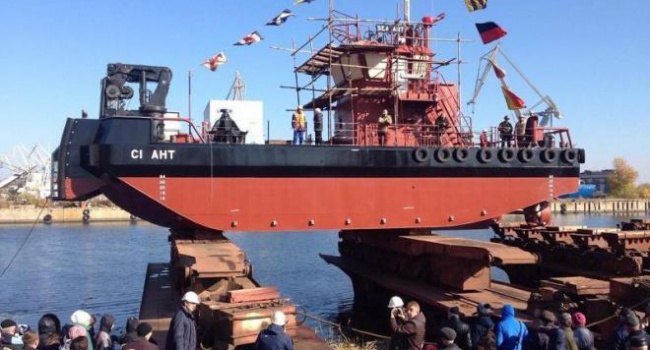 В Украине завершилось строительство многоцелевого судна В Украине завершилось строительство многоцелевого судна