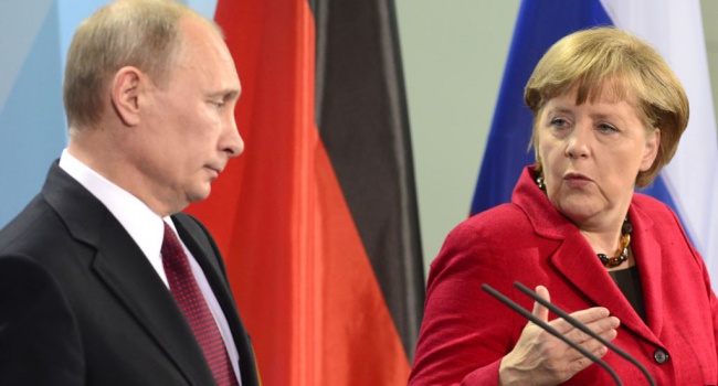Путин предупредил Меркель о том, что Украина может украсть его газ