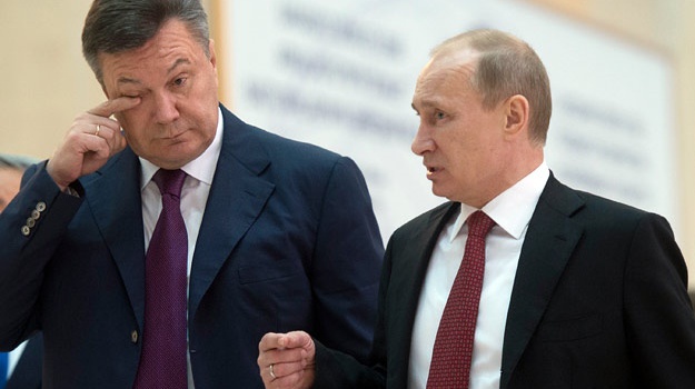 Янукович – слухняна російська маріонетка в руках Путіна Янукович – слухняна російська маріонетка в руках Путіна