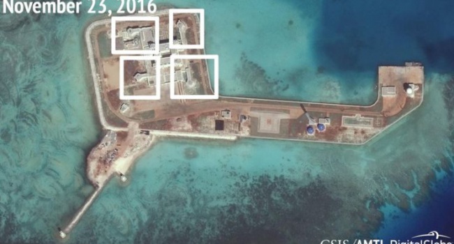 Китай разместил систему ПВО на островах в Южно-Китайском море Китай разместил систему ПВО на островах в Южно-Китайском море