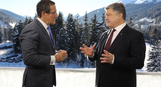 Президент Украины на Всемирном экономическом форуме в Давосе - фоторепортаж