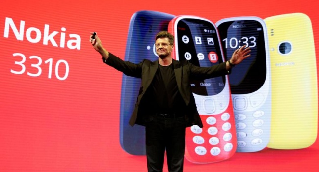Возрождение легенды: в Барселоне представили Nokia 3310 Возрождение легенды: в Барселоне представили Nokia 3310