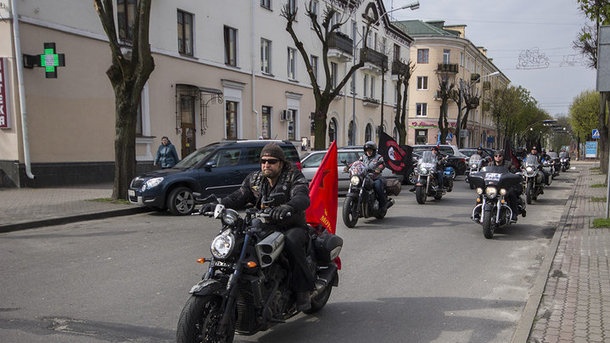 «Нічним вовкам» Путіна вдалося перетнути кордон з Польщею «Нічним вовкам» Путіна вдалося перетнути кордон з Польщею