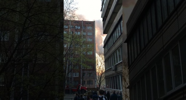 В жилом доме Киева произошел крупнейший пожар