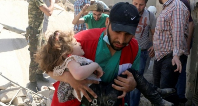 Хімічна атака в Сирії: Серед 72 загиблих 20 - діти 