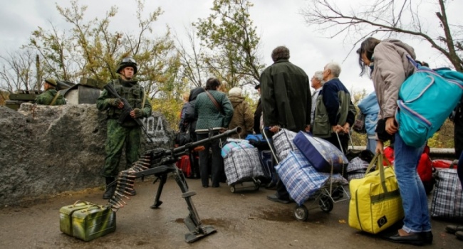 Росія назвала, скільки біженців з Донбасу вони прийняли