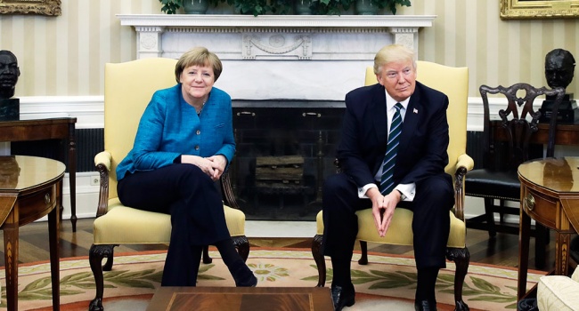 Трамп і Меркель поговорили про Україну 