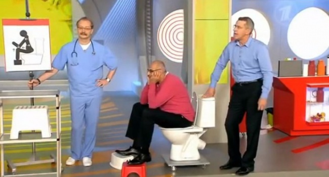 На украинских каналах такого не увидишь: доктор Малышева на 1 канале демонстрирует самую настоящую вульгарщину