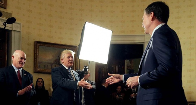 Колишній керівник ФБР розповів, що від нього хотів Трамп Колишній керівник ФБР розповів, що від нього хотів Трамп
