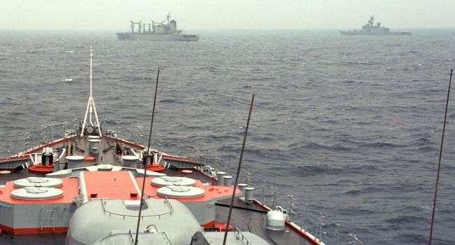 Российское исследовательское судно вторглось в экономическую зону Японии