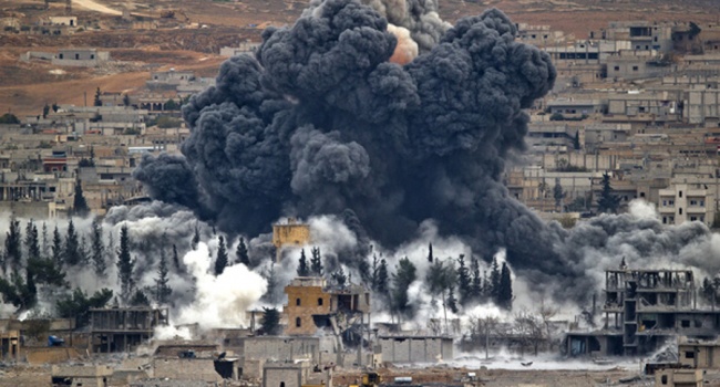 Американська коаліція використовувала в Сирії бомби з фосфору – Human Rights Watch 
