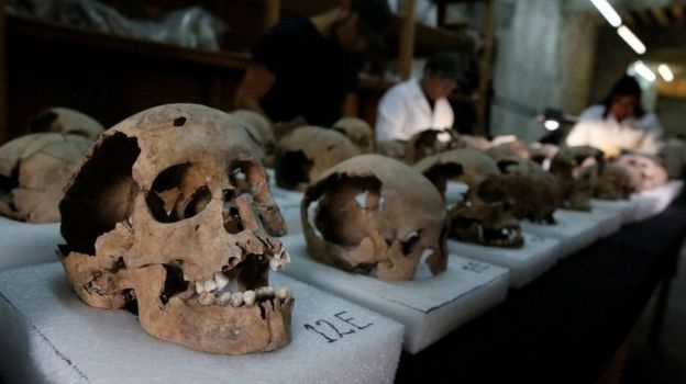 Страхітлива знахідка у Мехіко – вежа з черепів