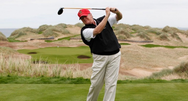 Трамп провів п’яту частину свого президентського терміну в гольф-клубах