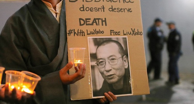 Влада Китаю зробила заяву у зв’язку зі смертю Лю Сяобо 